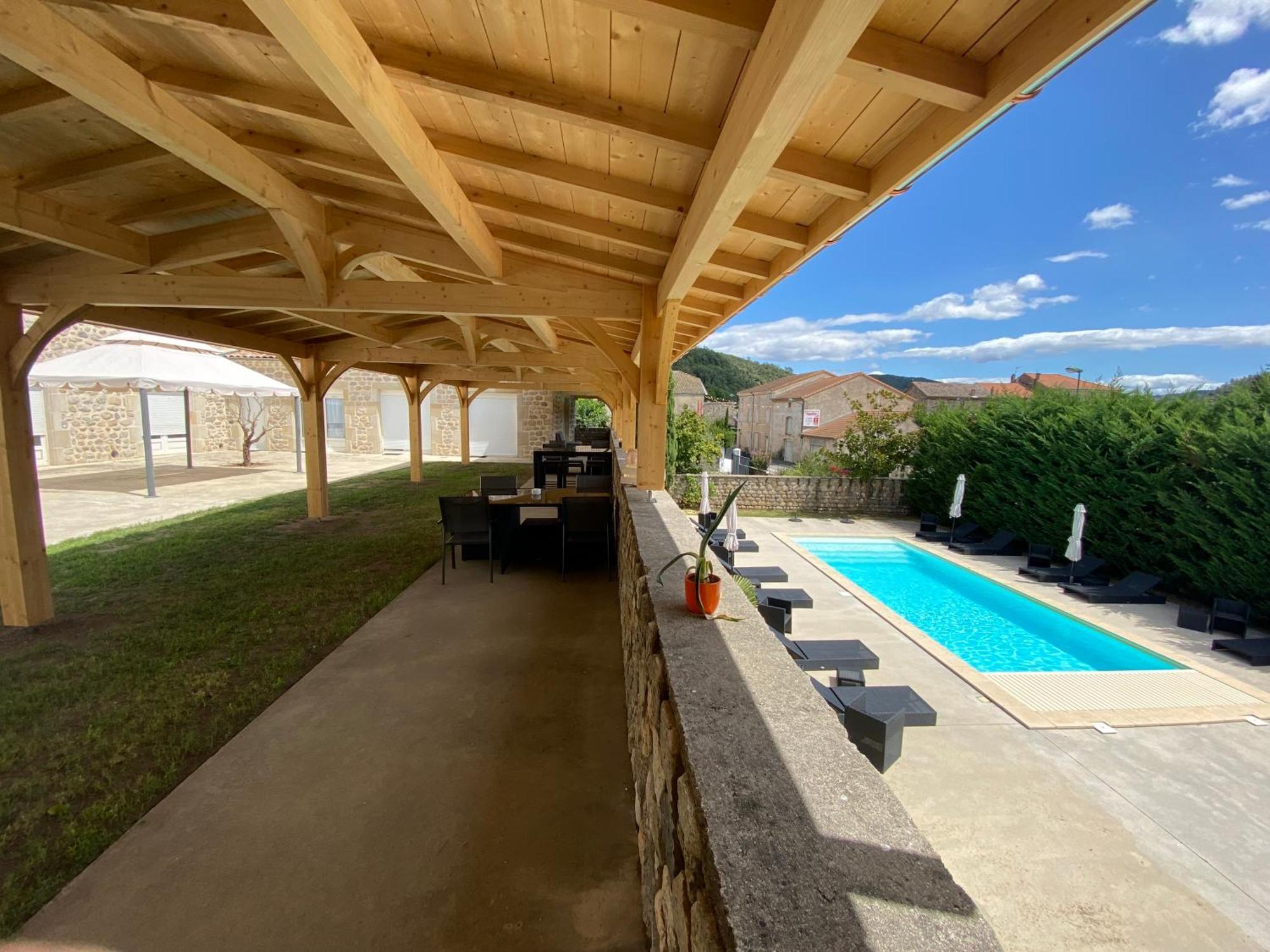 Domaine Les Buis Bed & Breakfast Saint-Fortunat-sur-Eyrieux Exterior foto